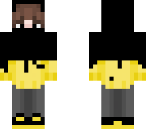 black and yellow