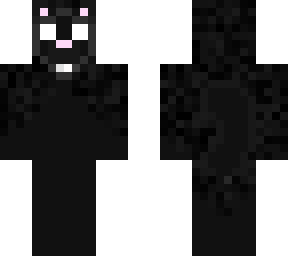 black cat with cape
