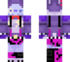 blue axolotl in a glamrock bonnie hoodie