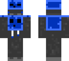 blue mini slime with friend