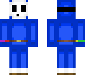 blue shy guy
