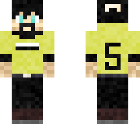 boy in a yellow hoodie with a moustache| powerpancake976