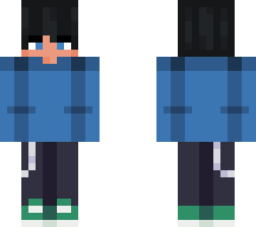 boy in blue