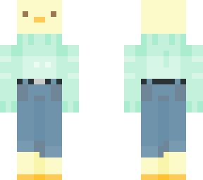 cozy duck (mint)