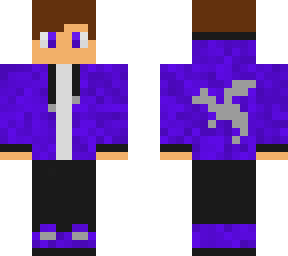 dragon insignia hoodie - purple version (fixed)