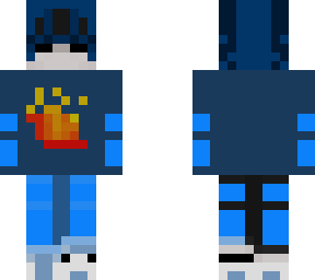 fire blue emo