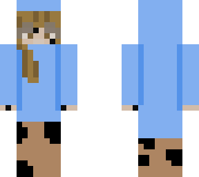 half enderman pj girl