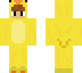 kid in duck suit
