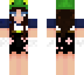 light-skinned girl w/ frog hat