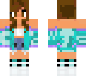 me in blue