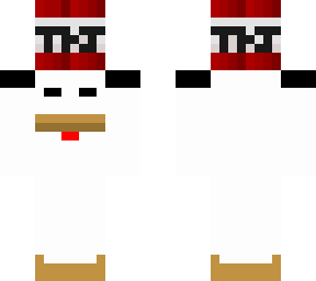 ninja chicken carrying a tnt but than not a ninja