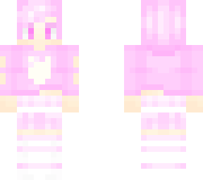 pink femboy with bunny hoodie