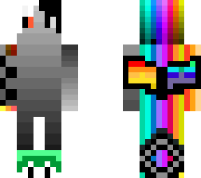 rainbow glitch