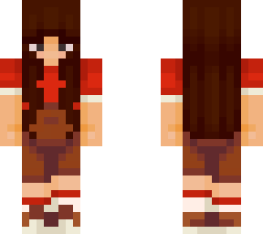 red overalls