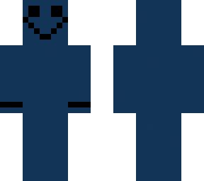 the blue man
