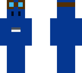 untitled blue skin