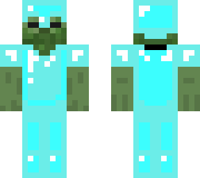 zombie in diamond armor