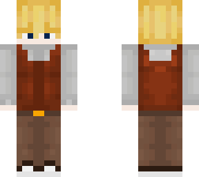 blond man