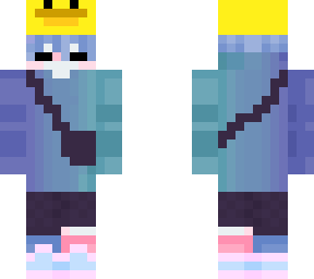 blue and duck