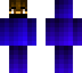blue shading girl