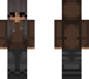 brown hoodie