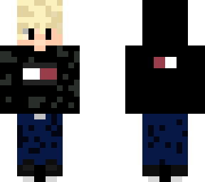 champion sweater, jeans, blonde hair