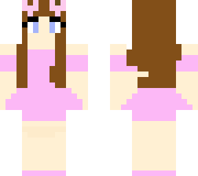 cute girl pink dress