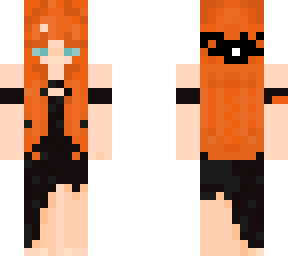 ginger goth bride