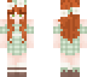 gingham redhead