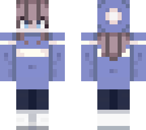 girl in blue