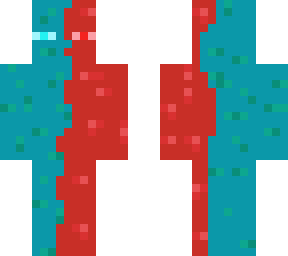 half warped half crimson enderman (both)