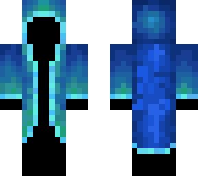 mysterious cloaked figure