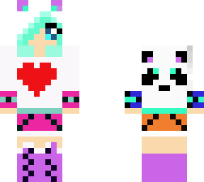 panda minecraft by chsy