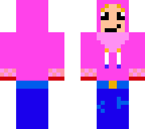 pink hoodie