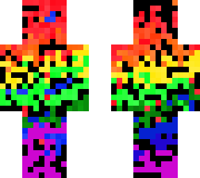 rainbow skin