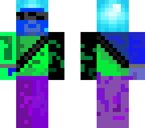 robot blue