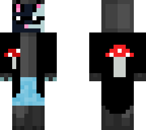 robot cat with mushroom jacket *summer edition!*