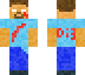 scary bleeding herobrine