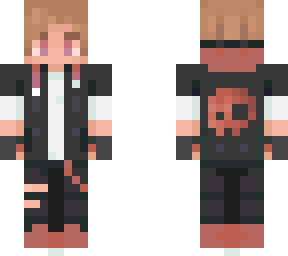 vampiric skull // 3/4 // 3px