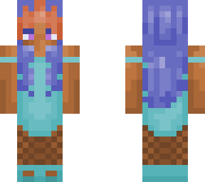 beach gal (orange bangs)