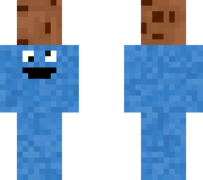 cookie monster holding cookie