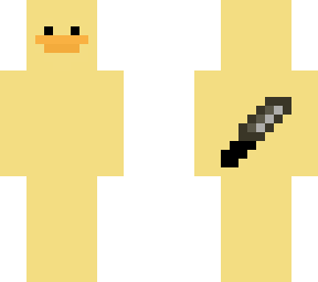 duck with a knife%$$%^$*