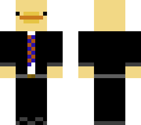 duck with suit