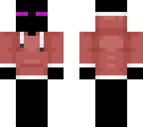 enderman whit hoodie