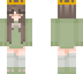 frog girl crown (credits to uniunii i used this skin as a base)