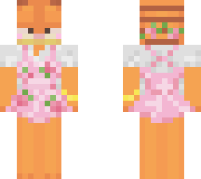 garfield pink floral dress