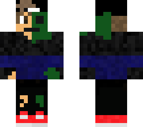 half infected boy