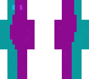 half pink half blue transparent (hopefully)