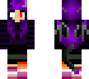 my minecraft skin :d ( i literally just changed the tail, 3 pixels lmaoo )