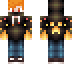 orange haired robber boy
